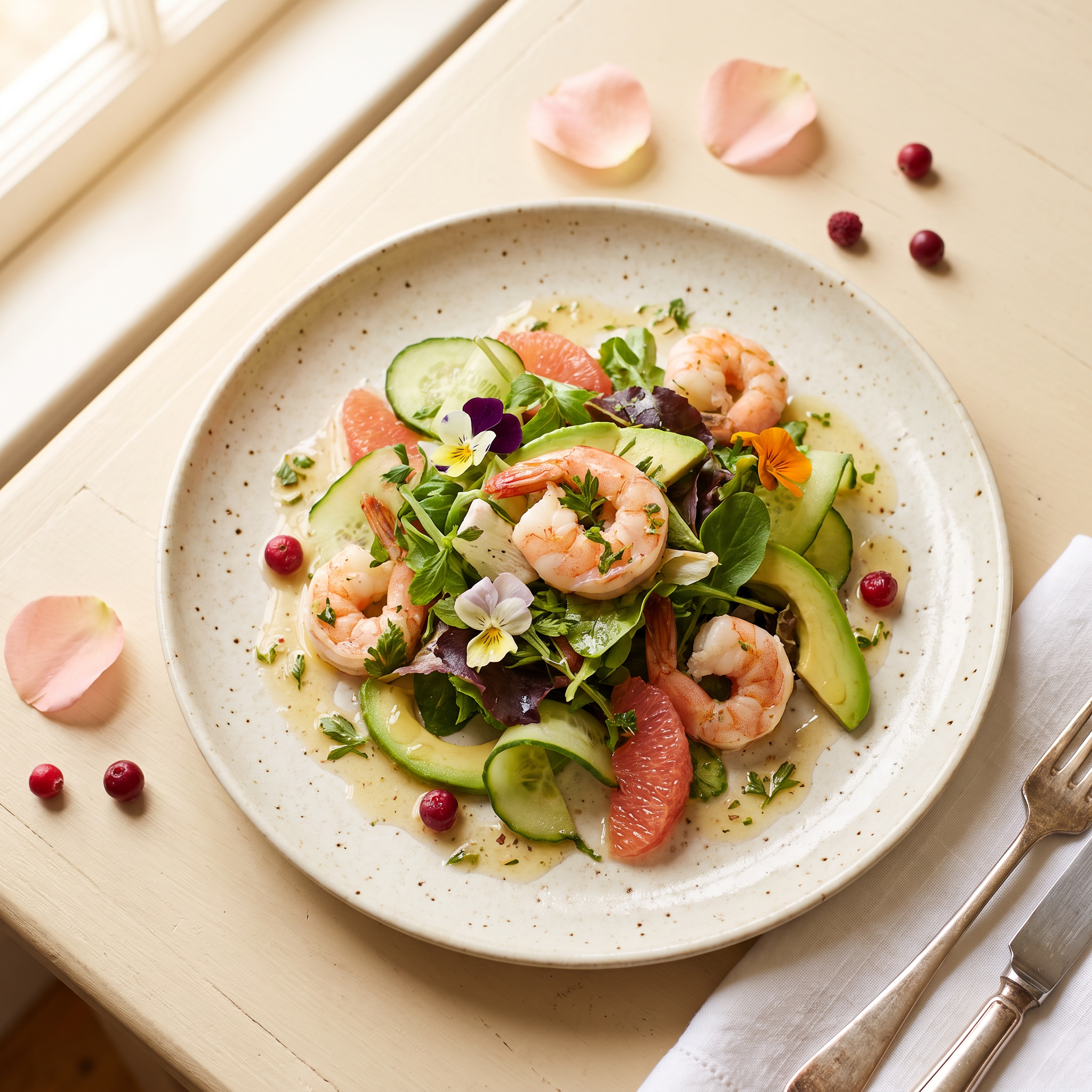 Champagne Shrimp Salad