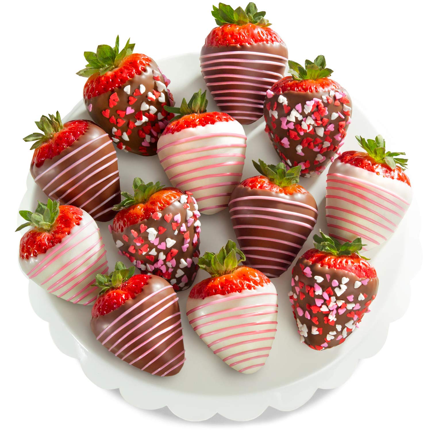 Chocolate Covered Strawberries Gift Box, 12 Pc