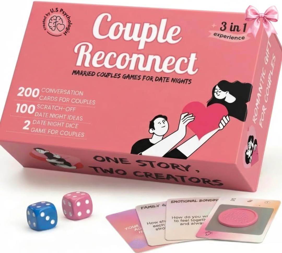 Couple Reconnect 3-in-1 Conversation Game