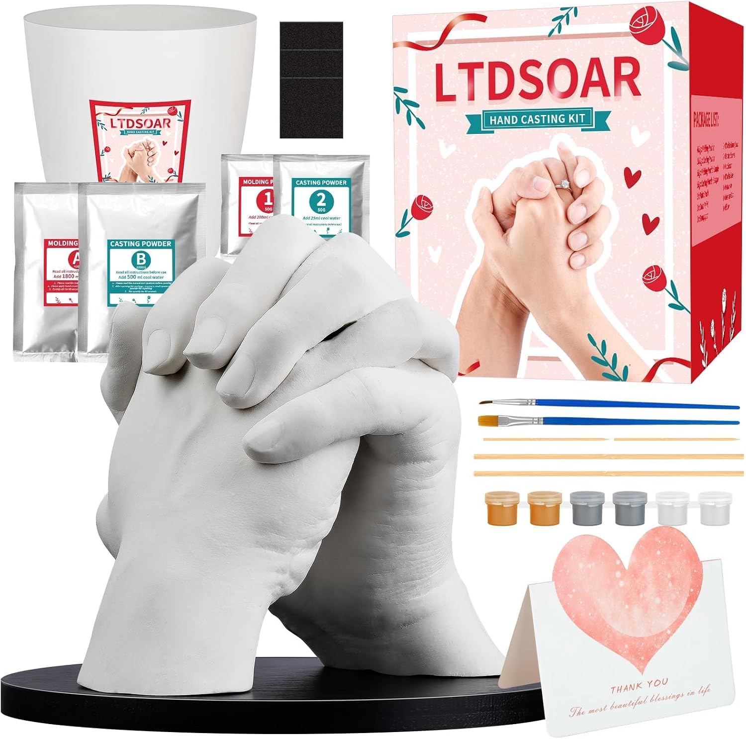 Couples Hand Casting Kit