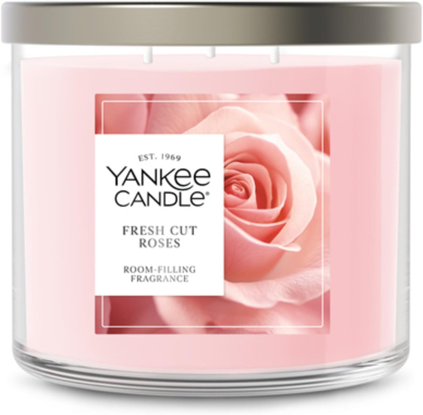 Yankee Candle Fresh Cut Roses, 3-Wick