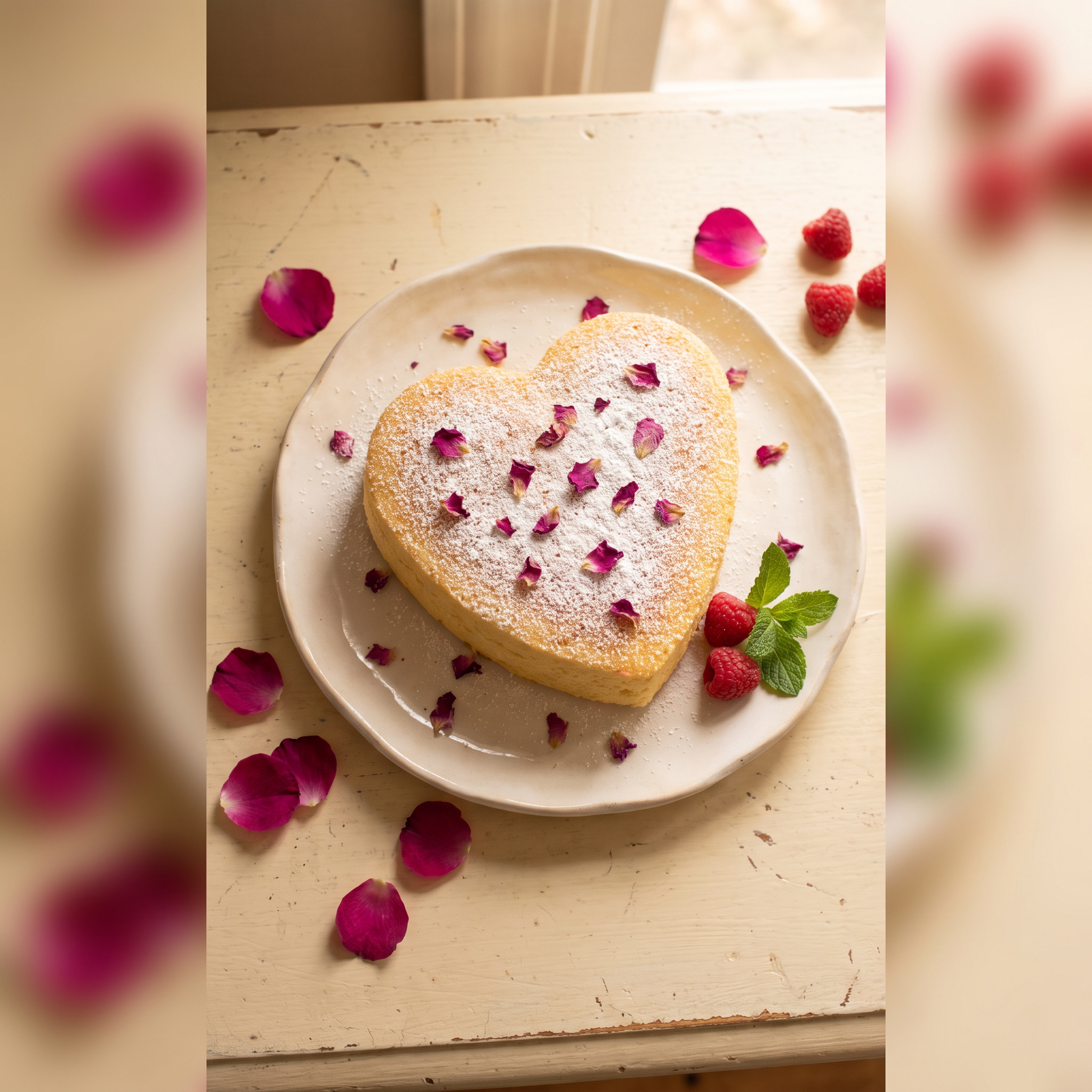 Heavenly Heart Cake
